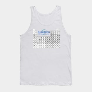 Suikoden I: 108 Stars of Destiny Periodic Table Tank Top